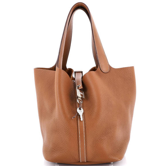 Hermes MM Picotin Lock Bag Clemence - Picture 1 of 7